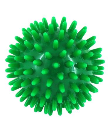Hedgehog ball 7 cm green 1 st