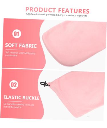 Housoutil 1 Pair Wax Thermal Insulation Gloves Wax Bath Liners Paraffin Wax Hand Covers Wax Warming Gloves Heat Warmers for Hands Wax Socks Nail Cotton Pink Baby - Buy Online on GoSupps.com