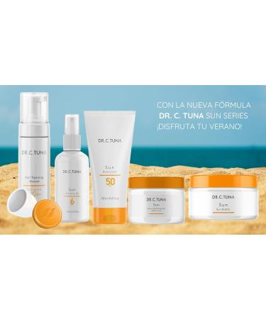 FARMASi Dr. C. Tuna Sun Care SPF 50 Sun Face Cream Gentle Lotion Broad Spectrum and Water Resistant Sun Cream UVA/UVB Sun Protection Lightweight For All Skin Types 1.7 fl oz - Buy Online on GoSupps.com