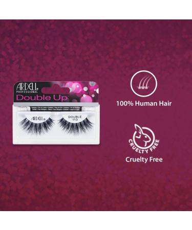 Ardell False Eyelashes Double Up 113 - 4 Pack | Dramatic Volume and Length - Buy Online on GoSupps.com