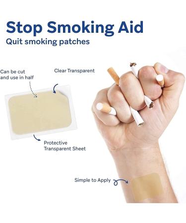 Stop Smoking Patch Step 1 - 25 Patches for Easy & Effective Anti-Smoking Relief - Buy Online on GoSupps.com