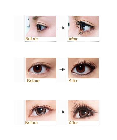 Waterproof 12ml Lash Mascara for Natural Lengthening and Thickening - Long-Lasting, Quick Drying Eyelash Makeup - Buy Online on GoSupps.com