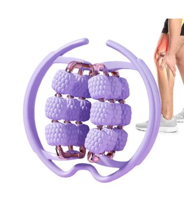 Ring clamp leg massager thin calf muscle removal massager relaxing kneading roller shaft mujiwomen