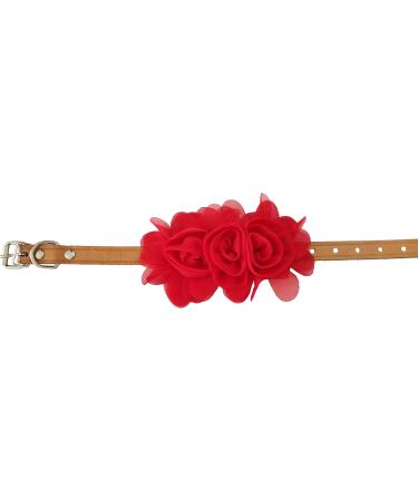 JpGdn Dog Collar Large Flowers 4.9inch Pet Collar Charms Attachment for Small Medium Big Girl Female Cat Puppy Alpaca Rabbit Neck Bows Slides Grooming Accessories 6pcs collar - Buy Online on GoSupps.com