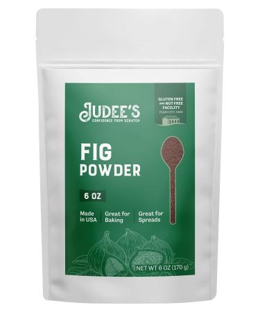 Judee’s Fig Powder 6 oz - Perfect for Baking and Making Spreads - Great Sweetener Alternative and Rich in Dietary Fiber- Non-GMO, Gluten-Free, and Nut-Free - Made in USA - Buy Online on GoSupps.com