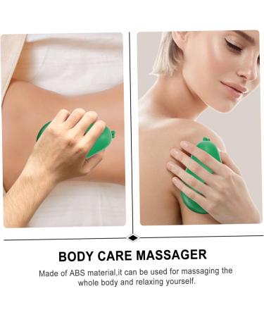 Buy HOMSFOU 3 STK Massage Globe - Deep Massage Roller & Foot Massager - ABS Body Massager for Calves - Professional Personal Hygiene Tool - Green - International Shipping - Buy Online on GoSupps.com