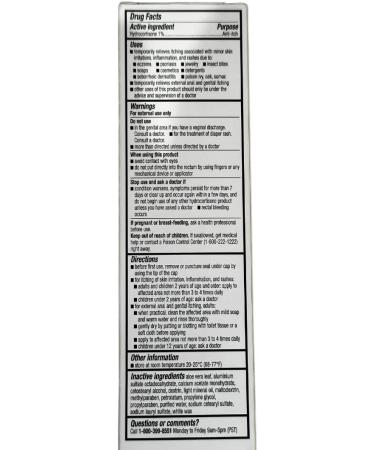 Gelmicin Hydrocortisone 1% Cream - Skin Rash Relief for Allergies, Eczema & Psoriasis - 1.41 oz - Buy Online on GoSupps.com