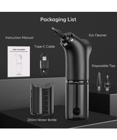 Electric Ear Wax Removal Kit - 2000mAh Battery 7 Hours Work Time Professional Ear Cleaner with Replacement Tips - Best Ear Wax Removal Cleaning Kit for Home Use - Buy Online on GoSupps.com