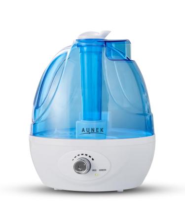 AUNEK Cool Mist Humidifier Air Humidifiers with 2.2L Large Water Tank Waterless Auto-off and 24 Working Hours BPA-free 28dB Quiet Humidifier for Bedroom Home Baby Room Living Room Yoga Office