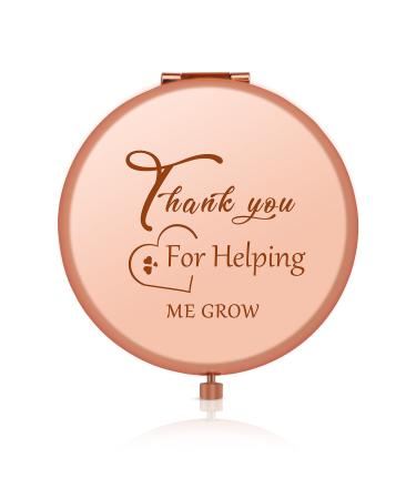 Teacher Appreciation Gifts Thank You Gifts for Boss Coworkers Mentor Compact Makeup Mirror Graduation Thanksgiving Gift for Friends Sister Christmas Birthday Gift for Nurses End of Season Gift