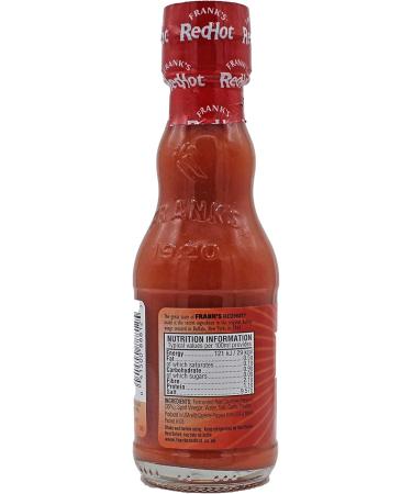 Franks RedHot Original Cayenne Pepper Hot Sauce 148ml - Pack of 2 - Buy Online on GoSupps.com