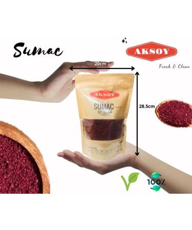 Aksoy Premium Ground Sumac 1KG - Authentic Turkish Spice Blend | 1.0 Kilograms - Buy Online on GoSupps.com