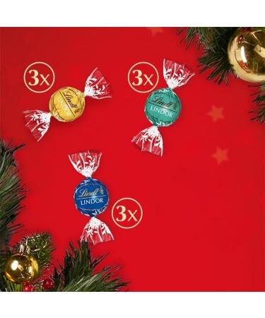 Lindt Lindor Calendar Assortment 300g - Buy Online on GoSupps.com