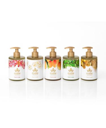 Malie Organics Plumeria Organic Liquid Hand Soap - Luxurious Hawaiian Floral Hygiene - Buy Online on GoSupps.com