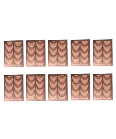 FRCOLOR Makeup Gadgets 25 Sheets Double Eyelid Sticker Make up Kit Invisible Eyelid Stickers Eyelid Shaping Sticker Girl