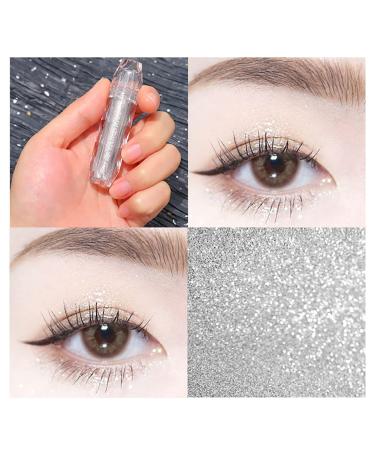 GL-Turelifes Liquid Glitter Eyeshadow Shiny Diamond Eyeliner Pen - Silver - Buy Online on GoSupps.com