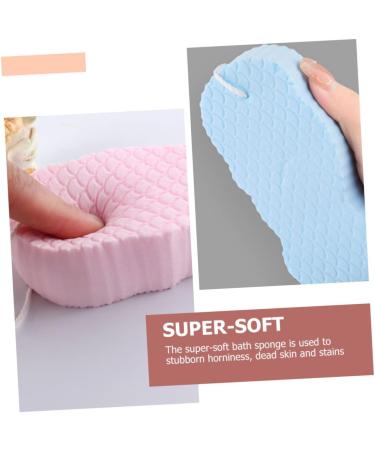 SOLUSTRE 1 Set Children's Bath Sponge Kids Body Wash Body Wash Sponge Shower Tool Bath Tub Accessory Esponja para Ba arse Supple Shower Sponge Exfoliating Rubbing Ashes Bath Flower PVA Baby - Buy Online on GoSupps.com