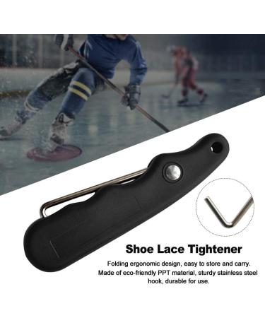 Modonghua Skate Lace Tightener | Durable Universal Handle with Extended Hook | Ergonomic Sport Tool for Figure Roller Ice Hockey | Foldable & Portable Puller - Buy Online on GoSupps.com