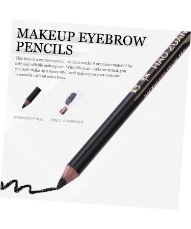 OHPHCALL 8pcs Sharpener Eyebrow Pencil Makeup Sharpener Long Lasting Eyebrow Pencils 1 count (Pack of 1) Black - Buy Online on GoSupps.com