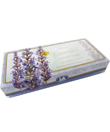 Saponificio Artigianale Fiorentino Lavande (Lavender) Bath Soap 3 x 4.40 oz - Buy Online on GoSupps.com