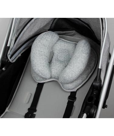 Baby Travel Neck Support Pillow - Infant Headrest for Car Seat & Stroller - Grey - Buy Online on GoSupps.com