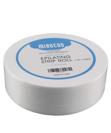 Mirucoo Non-woven Wax Strip Roll 2.75 x 100 Yards - Body and Facial Hair Removal Pack - Buy Online on GoSupps.com
