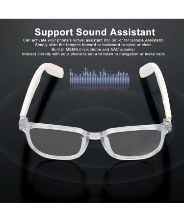 Intelligent Open Ear Bluetooth Glasses | IP67 Waterproof Touch Control Music Player & Freis Prech for Sports & Travel - Buy Online on GoSupps.com