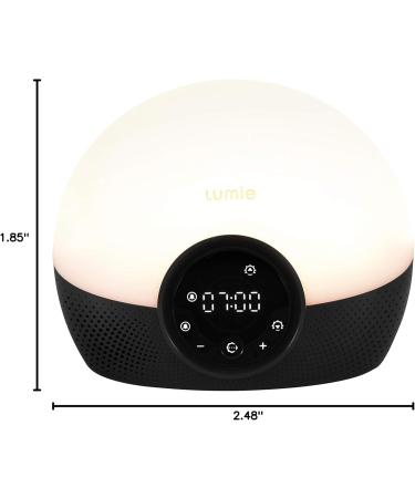 Buy Lumie Bodyclock Glow 150 - Sunrise & Sunset Alarm Clock with Customizable Light | Best Bedside Lamp for Waking Up & Reading - Buy Online on GoSupps.com