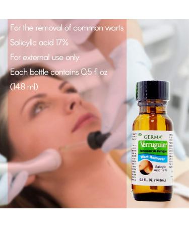 VERRUGUIN Skin Wart Remover | Salicylic Acid 17% | Effective Verrugas Removal - Buy Online on GoSupps.com