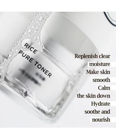 Buy MIDHA Rice Pure Toner 200ml | 77% Rice Water Face Moisturizer | Vegan Skincare | International Shipping - Buy Online on GoSupps.com
