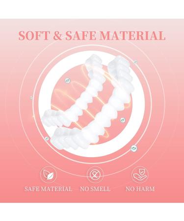 Snap-On Veneers for Men and Women - 2PCS Temporary Fake Teeth to Cover Imperfections - No Pain, No Shot, No Drilling - White (C05) - Buy Online on GoSupps.com