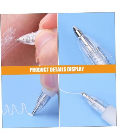 FOYTOKI 1 Set Auxiliary Eyebrow Pencil Eyebrow Contouring Pen Embroidered Eyebrow Pen Body Pen Plastic White - Buy Online on GoSupps.com