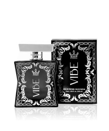 Eternal Vibe EDP Inspired by Legend Red 3.4 oz (100ml) Long-lasting Vegan Clean Ingredients Cologne Spray 2000 sprays per bottle