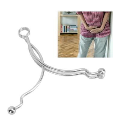 Man Urinary Incontinence Clamp Stainless Steel Leakage Proof Incontinence Clamp Easy Cleansing Leakage Proof with Urinary Control Male Urinary Incontinence Clamp for Daily