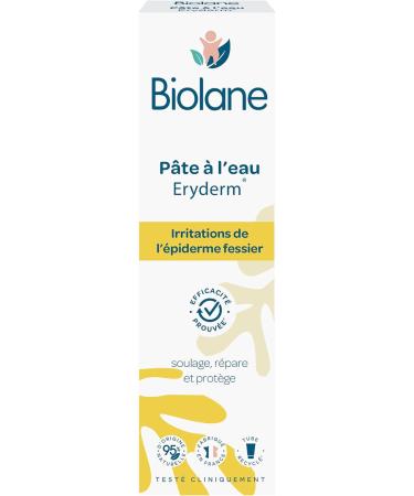 Biolane Eryderm Water Paste for Babies - 75ml Relief & Repair for Irritation & Redness - New Packaging - Made in France - Buy Online on GoSupps.com