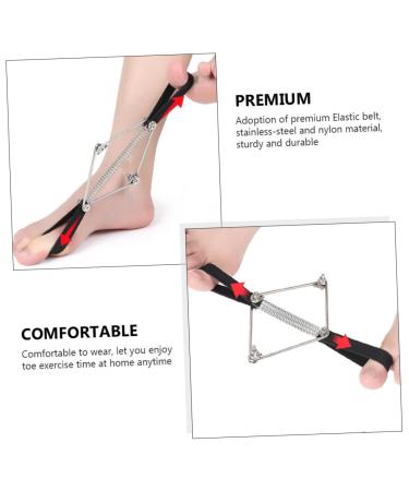Ipetboom Bunion Splint & Power Scrubber | Tension Band Toe Spacer | Hammer Toe Corrector | Stainless Steel Foot Sports Belt 20.5x15cm - Improve Comfort & Alignment - Buy Online on GoSupps.com