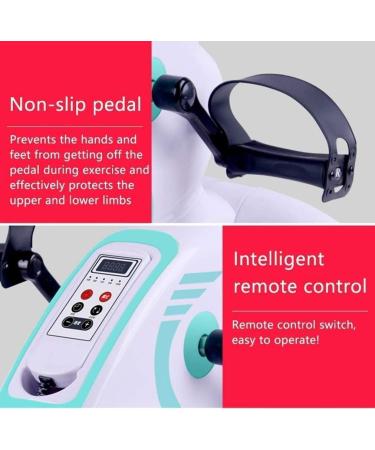 Electric Pedal Portable Electric Pedal Portable Mini Exercise Bike Stepper Pedal Exerciser Portable Electric Mini Rehabilitation Bicycle Arm and Leg Physical for Handicap Disabled - Buy Online on GoSupps.com