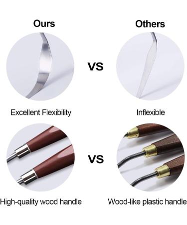 14-Piece Stainless Steel Palette Knife Set for Oil and Acrylic Painting | Ationgle Spatula Painting Supplies with Wood Handle - Buy Online on GoSupps.com