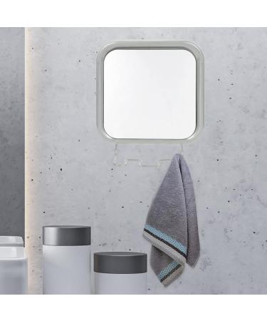 Zerodeko Shower Mirror - Fogless Travel Shaving Mirror with Suction Hook Holder - Buy Online on GoSupps.com