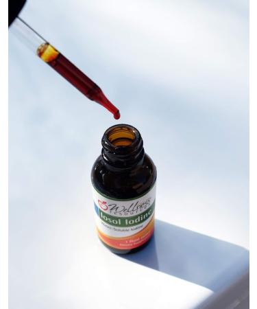 Wellness Resources Iosol Iodine Liquid - 1 Oz | Water Soluble Formula - Buy Online on GoSupps.com