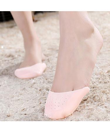 JYtop Silica Gel Toe Caps for Pointed Ballet Shoes Pain Relief Soft Gel Skin Color 1 Pair - Buy Online on GoSupps.com