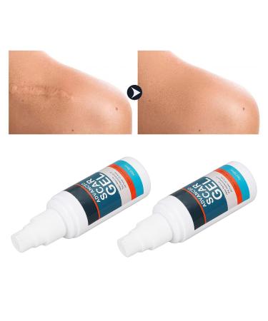 Scar Cream for Fading Skin Scars & Wrinkles - Greasy-Free Gel, 50ml (2pcs) - Buy Online on GoSupps.com