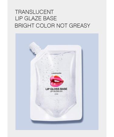 Lip Gloss Base Gel Clear Lip Gloss Transparent Lip Gloss Base Safe Lip Balm Base For DIY Lip Gloss Making Kit - Buy Online on GoSupps.com