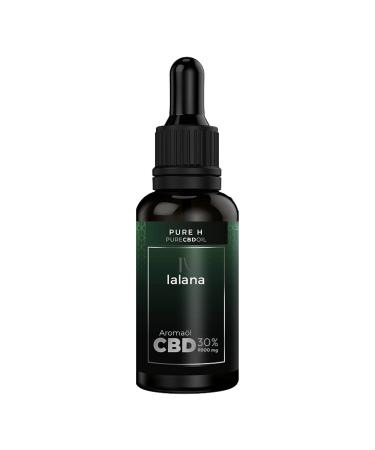 LALANA OIL LALANA OIL CBD Oil - PURE H Hemp Oil with 30% CBD | 30ml | 9000mg of CBD | Improved Formula - Hemp Oil