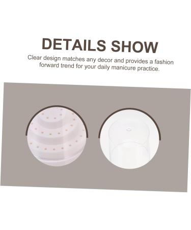 FRCOLOR 6 Pcs Grinding Head Storage Box Drill Bit Case Nail Drill Bits Stand Nail Drill Bit Organizer Nail Tool Organizer Manicure Nail Bit Nail Drill Case Drill Stand Plastic Portable - Buy Online on GoSupps.com