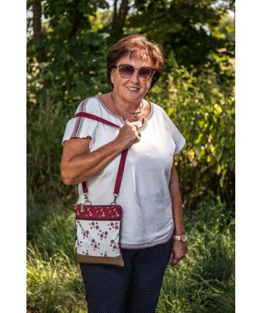 Shop Beauty Thinxx Crossbag - Floral Beige Colorful Design | International Shipping - Buy Online on GoSupps.com