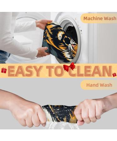 Fierce Tiger Beard Bib Apron - Ultimate Beard Hair Catcher for Men | Perfect Gift for Father's Day Anniversaries & Christmas | Includes 2 Suction Cups - Buy Online on GoSupps.com