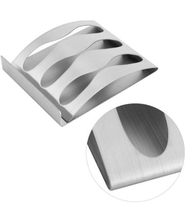 Stainless Steel Toothbrush Holder - 3 Holes for Razor & Electric Toothbrush Heads | Durable & Stylish Bathroom Accessory - Buy Online on GoSupps.com