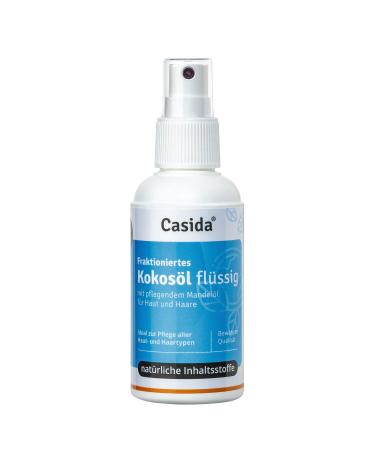 Casida - Liquid Coconut Oil for Skin & Hair - moisturizing and nourishing properties for dry and irritated skin - pharmacy quality - 100 ml
