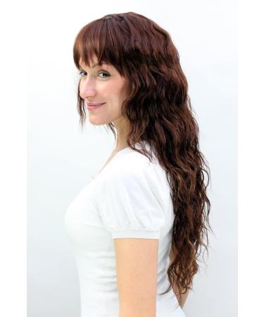 WIG ME UP A34-33B27 Caribbean Curls Wig with Brunette Streaks - Best International Shipping - Buy Online on GoSupps.com